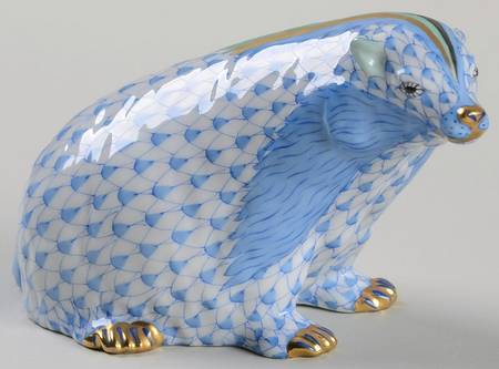 Wild Animals Badger-Sitting/Blue - No Box