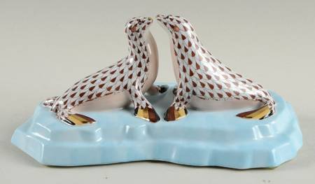 Sea Marine Animals Kissing Sea Lions-Chocolate - No Box