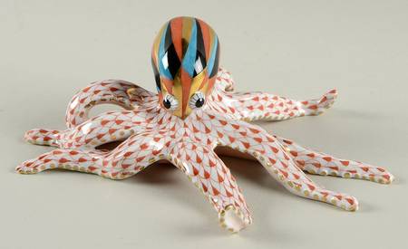 Sea Marine Animals Octopus-Rust - No Box