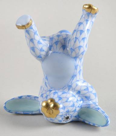 Rabbits & Bunnies (Single) Handstand Bunny-Blue - No Box
