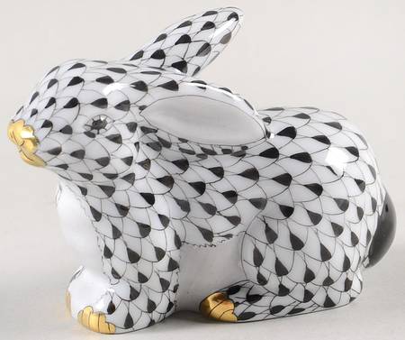 Rabbits & Bunnies (Single) Rabbit-Black - No Box