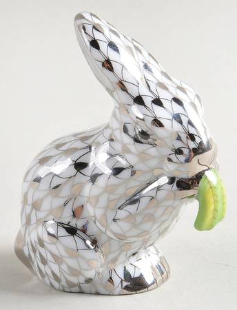 Rabbits & Bunnies (Single) Bunny Eating-Platinum - No Box