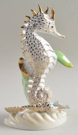 Collector's Guild Figurines Seahorse-2010 Gold - No Box