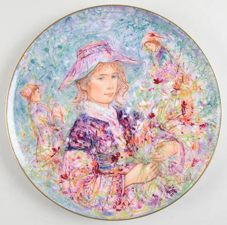 Hibel Museum Commemorative Plate by Hibel