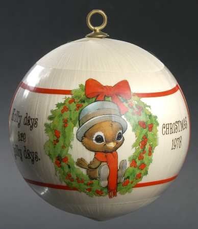1978 Hallmark Christmas Ornaments Spencer Sparrow - No Box