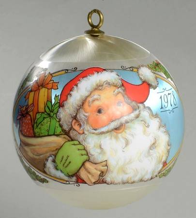 1978 Hallmark Christmas Ornaments Merry Christmas(Santa) - With Box