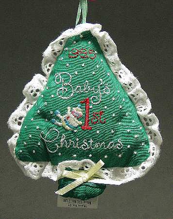 1985 Hallmark Christmas Ornaments Baby's First Christmas - No Box