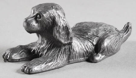Hudson Pewter Figurines Cocker Spaniel Puppy - No Box