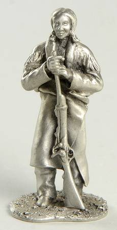 Hudson Pewter Figurines Commanche Brave - No Box 60
