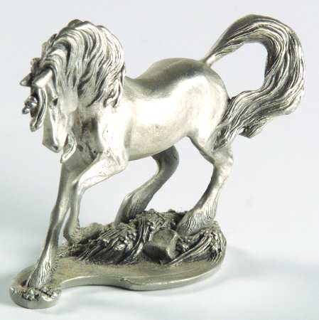 Hudson Pewter Figurines Unicorn - No Box