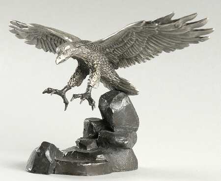 Hudson Pewter Figurines Eagle - No Box 42