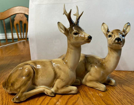 Animals (Wood-Forest) Deer Pair - No Box