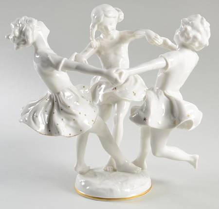 Giftware May Dance-Gold - May Dance With Gold Accent