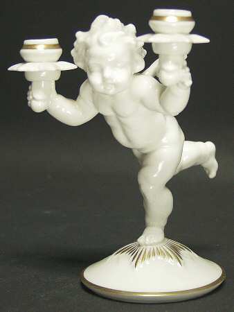 Giftware Cherub 2 Light Candleholder Facing Left - Boxed