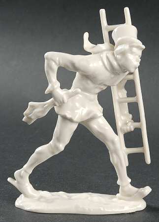 Literary-Historical Chimney Sweep-Miniature/White - Boxed