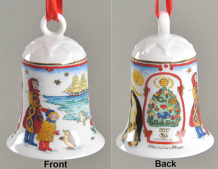 Annual China Christmas Bell South Pole - No Box