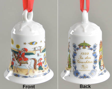 Annual China Christmas Bell Amsterdam Canals - Boxed