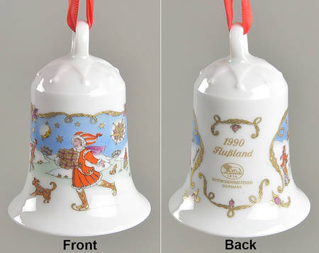 Annual China Christmas Bell River Country - Boxed