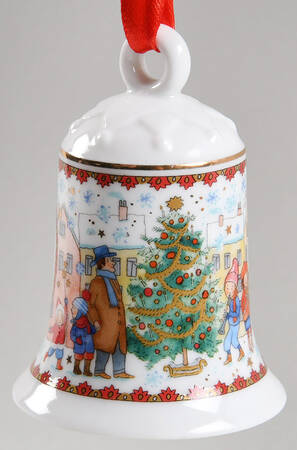 Annual China Christmas Bell by Hutschenreuther