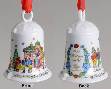 Annual China Christmas Bell Mittenwald - No Box