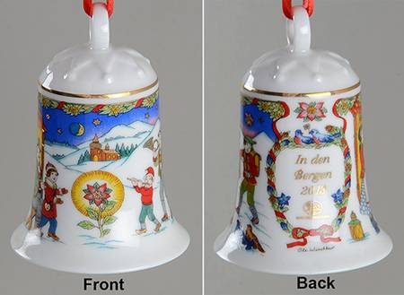 Annual China Christmas Bell In The Mountains - No Box