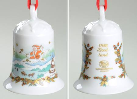Annual China Christmas Bell Fjordland - Boxed