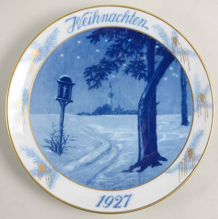 Christmas Plate-Older by Hutschenreuther