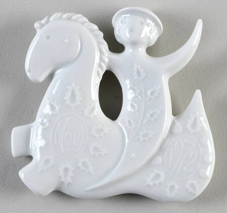 Christmas Ornament-Haviland Prancing Horse - Boxed