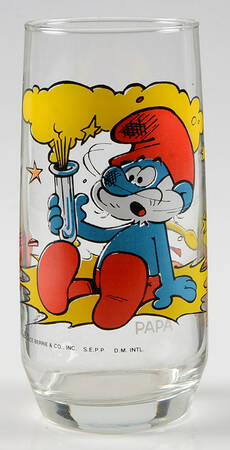 Smurf Glasses Papa Smurf - No Box