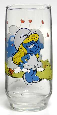 Smurf Glasses Smurfette - No Box