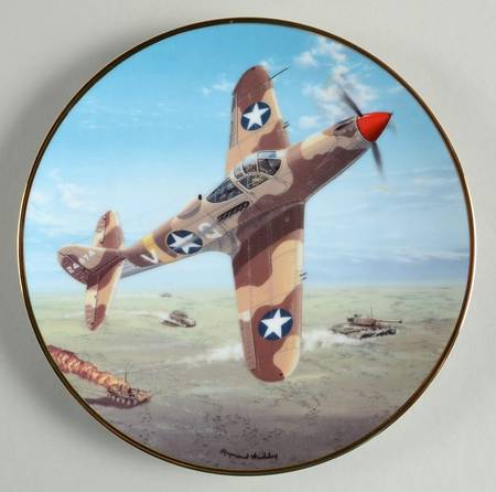 Great Fighter Planes of World War II P-39m Airacobra - No Box by Hamilton Collection