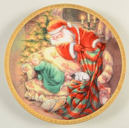 A Lisi Martin Christmas Not A Creature Was Stirring - No Box by Hamilton Collection