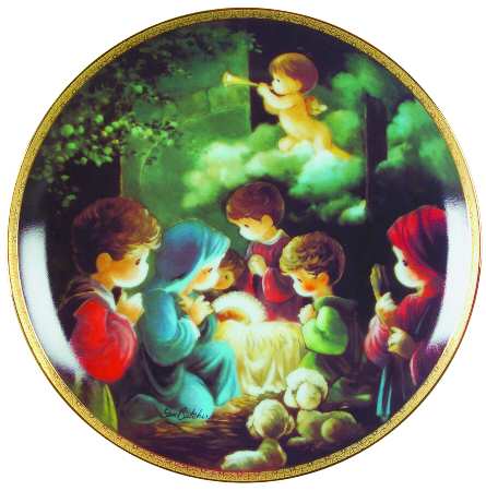 Precious Moments Bible Story Come Let Us Adore Him - No Box
