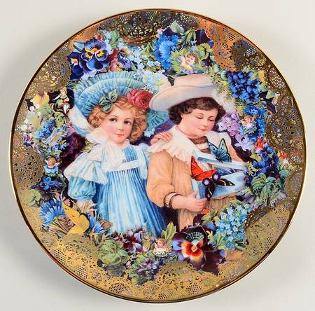 Romantic Victorian Keepsakes Summertime Fancy - No Box by Hamilton Collection