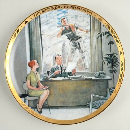 Saturday Evening Post The Window Washer - No Box