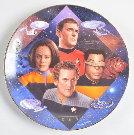 Star Trek-Thirty Years Engineer's Tribute - No Box by Hamilton Collection