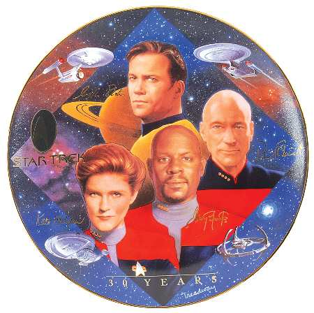 Star Trek-Thirty Years by Hamilton Collection
