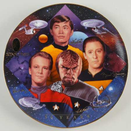 Star Trek-Thirty Years Starfleet Navigators - No Box by Hamilton Collection