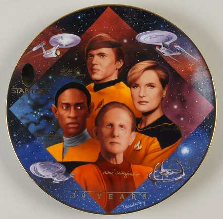 Star Trek-Thirty Years Starfleet Security - No Box by Hamilton Collection