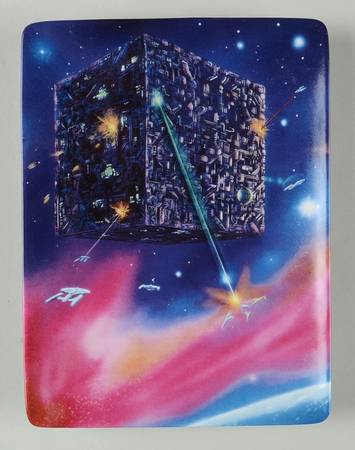 Star Trek First Contact-Battle Begins Borg Cube - No Box