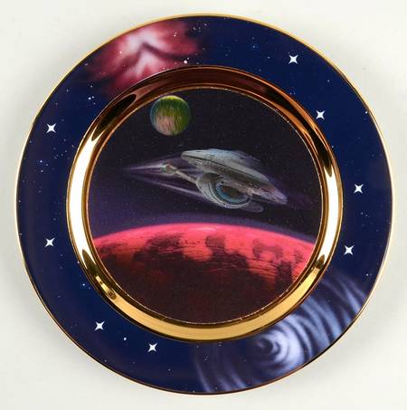 Star Trek-Ships In Motion Plate Full Impulse - No Box