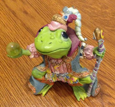 Camelot Frogs Wizard Of Camelot - Boxed by Hamilton Collection
