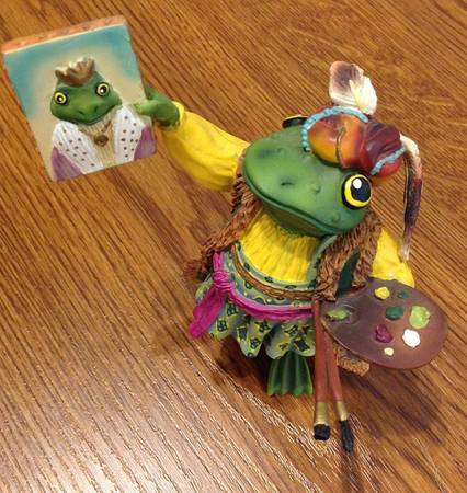Camelot Frogs The Noble Artisan - Boxed by Hamilton Collection