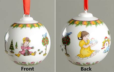 Annual China Christmas Ball Building Blocks - No Box