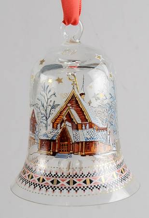 Annual Crystal Christmas Bell Fjordland - No Box