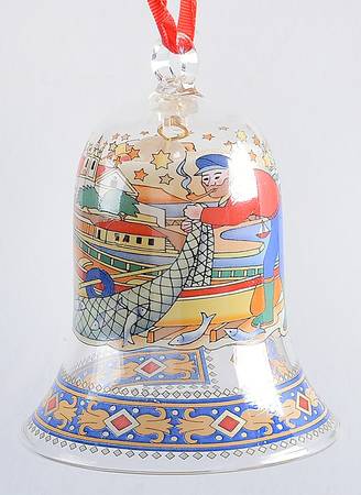 Annual Crystal Christmas Bell Sachsen - Boxed