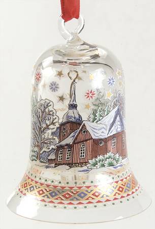 Annual Crystal Christmas Bell In The Harz Mountains - Boxed