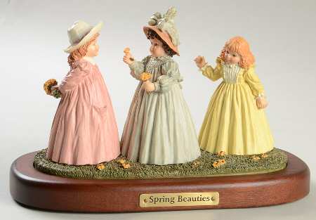 Collector Club-Maud Humphrey Bogart Spring Beauties - No Box by Hamilton Collection