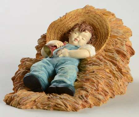 Collector Club-Maud Humphrey Bogart Little Boy Blue - Boxed by Hamilton Collection