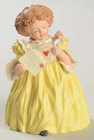 Collector Club-Maud Humphrey Bogart Sealed With A Kiss - No Box by Hamilton Collection
